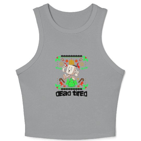 Lazy One Women's Nightgown, Funny V-Neck Sleep Shi Crop Tank Top