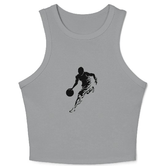 Basketball Crop Tank Top