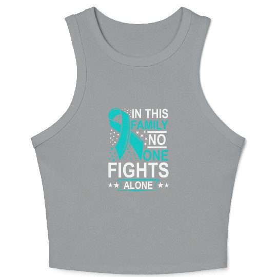 Wellness Collection - Family, No-one Fights Alone Crop Tank Top