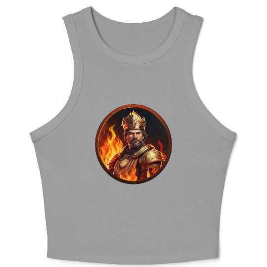 Kings Fire Brigade Crop Tank Top