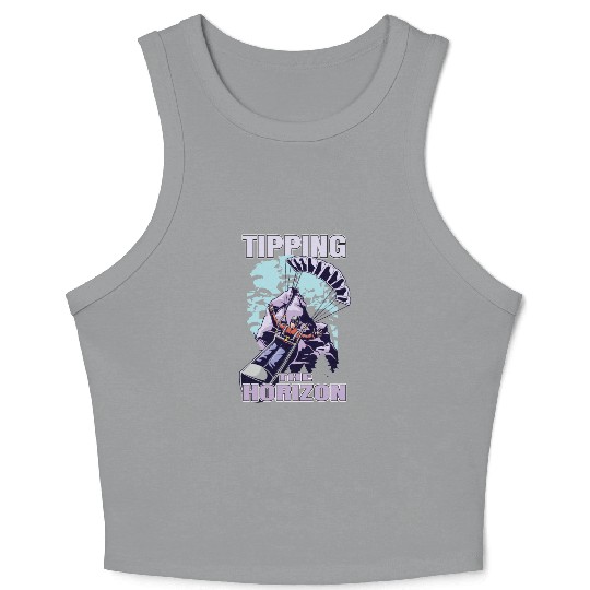 Tipping the Horizon Crop Tank Top