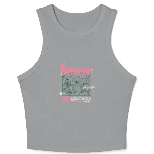 The Wanderlust Crop Tank Top