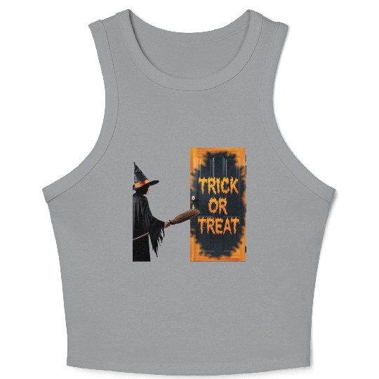 Witching Hour: Trick or Treat Crop Tank Top