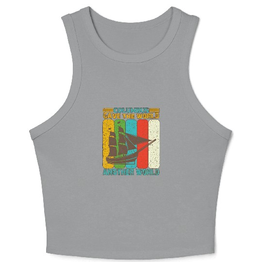 Columbus Day Crop Tank Top Crop Tank Top Lovers Day