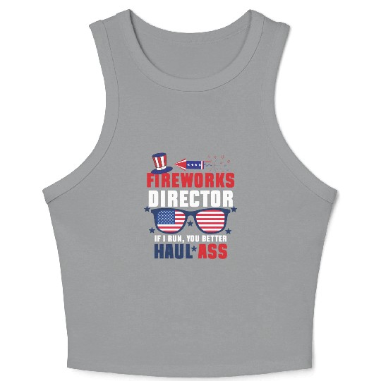 Fireworks Director 8 Crop Tank Top