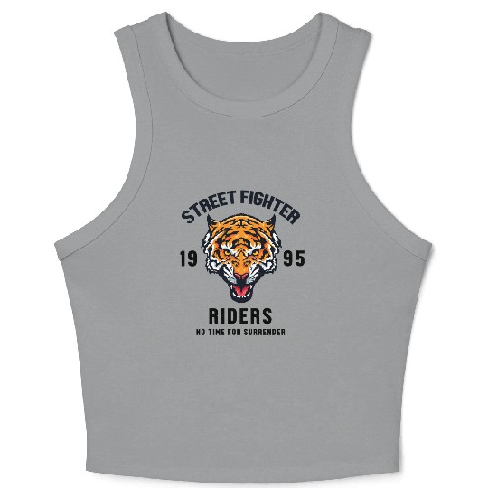 Street Fighter Riders Crop Tank Top
