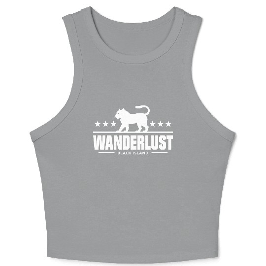 Wanderlust, Lion Crop Tank Top