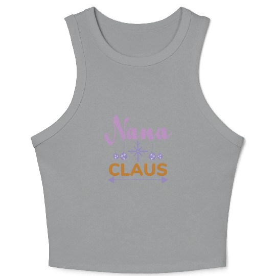 Nana Claus Crop Tank Top