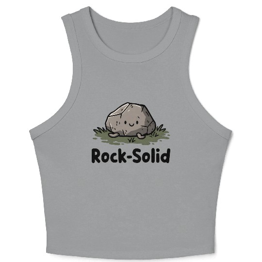 Rock Solid Crop Tank Top