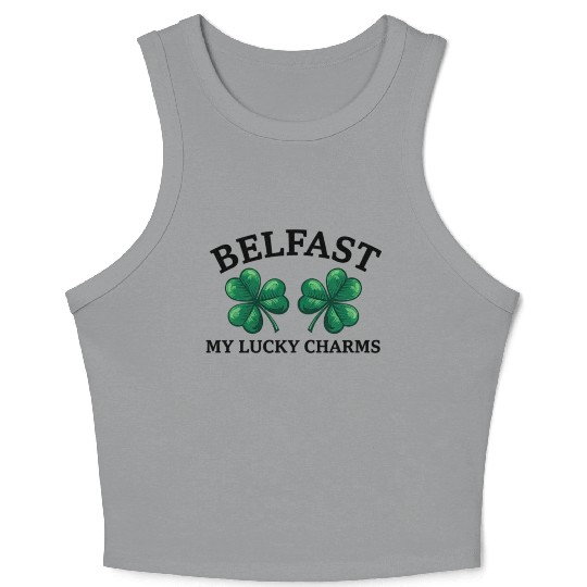 Belfast Ireland Crop Tank Top