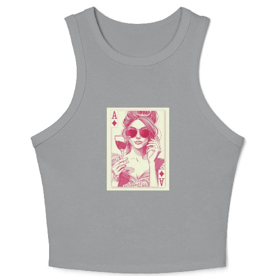 joker girl Crop Tank Top