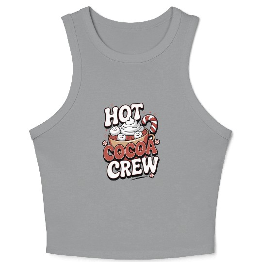 Hot Cocoa Crew Crop Tank Top