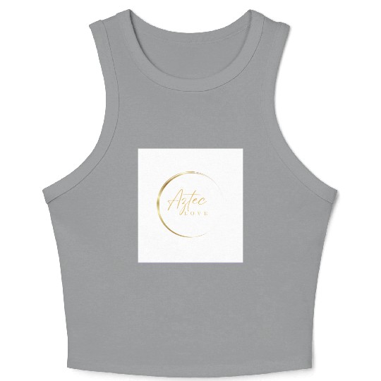 aztec love Crop Tank Top