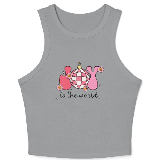 JOY TO THE WORLD Crop Tank Top