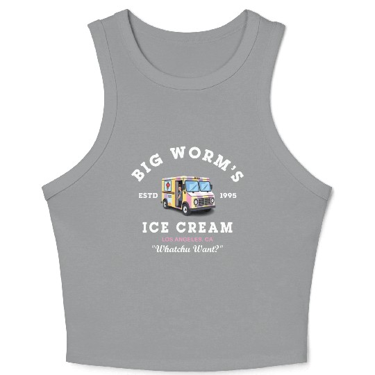Big Worm s Ice Cream Whatchu Want Crop Tank Top