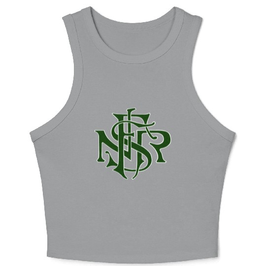 Our Lady of the Rosary of Fátima - NSRF monogram Crop Tank Top