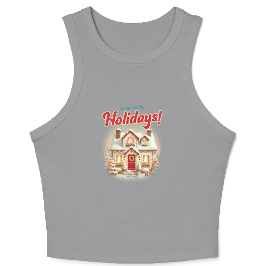Home for the Holidays Crop Tank Top