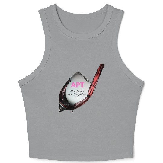 korean drinking games APT Crop Tank Top