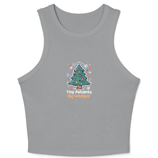 NICU Christmas Tiny Patients, Big Holidays! Crop Tank Top
