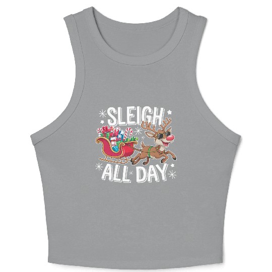Sleigh All Day Crop Tank Top