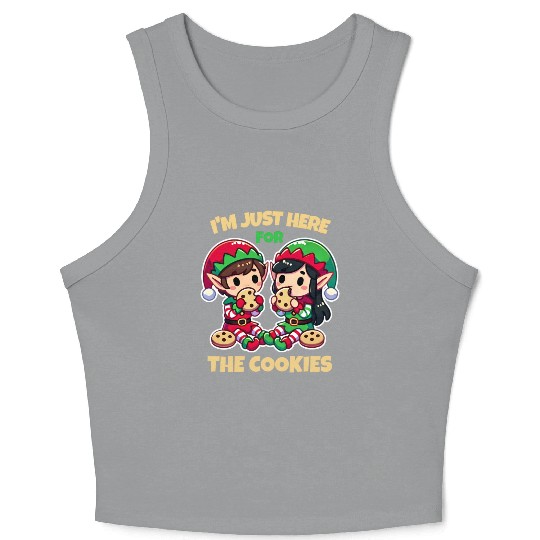 Enchanted Elf Vibes Crop Tank Top