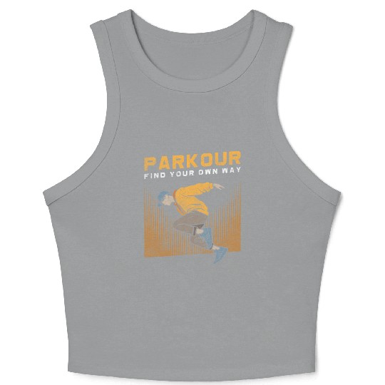 Parkour Extreme Underground Stunt Crop Tank Top