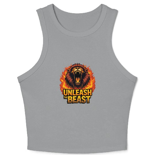 Unleash the Beast Crop Tank Top