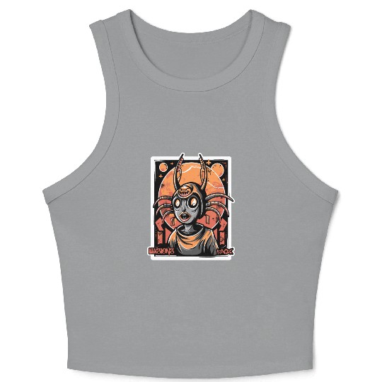 Ultimate Dream - Illusion of Chaos and Horror Crop Tank Top