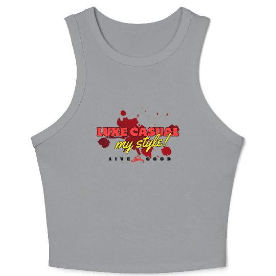 Graffiti Crop Tank Top Crop Tank Top, Urban Streetwear, Unisex