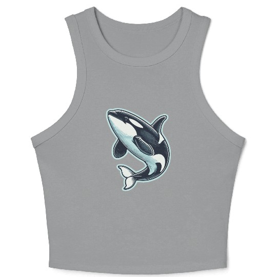 Orca Crop Tank Top