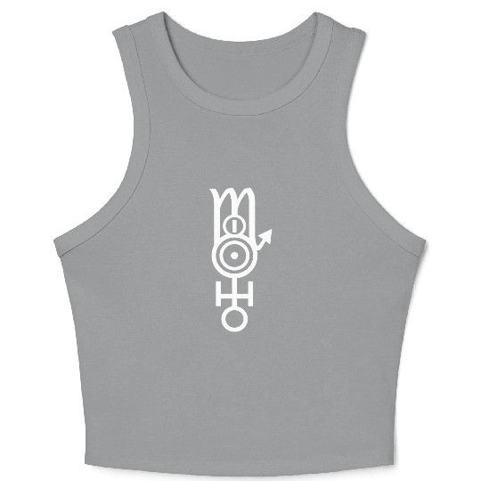 Sun in Scorpio conjunct Uranus house I Crop Tank Top
