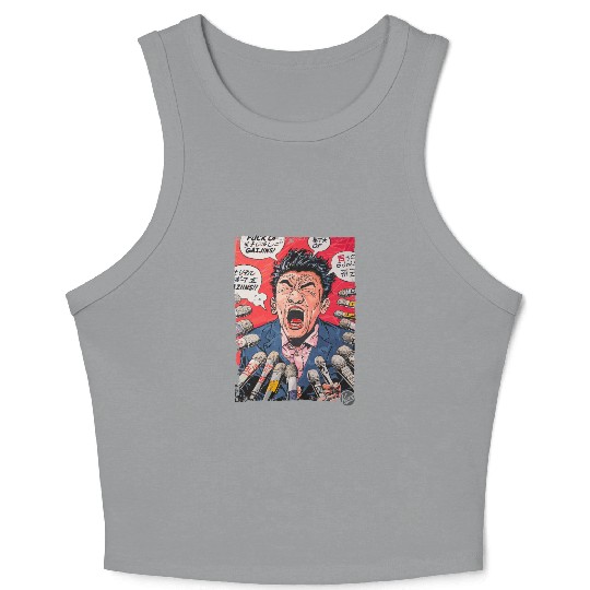 Japanese Press Conference Crop Tank Top