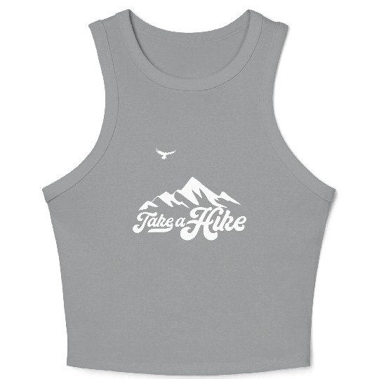 Take A Hike Crop Tank Top