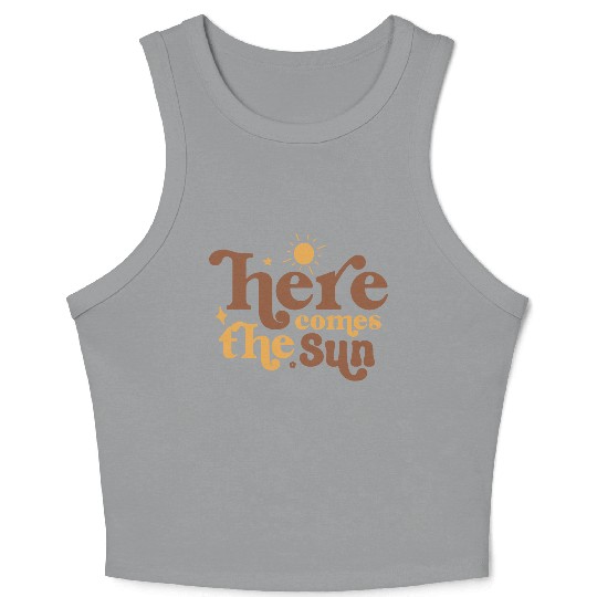 Here Comes The Sun Crop Tank Top