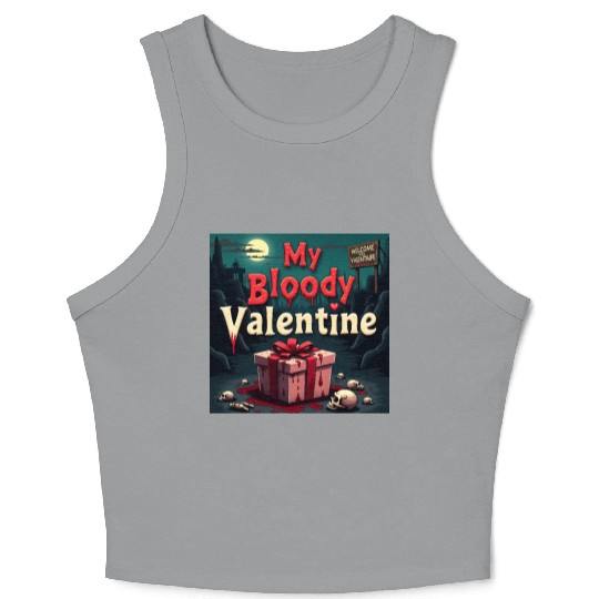 My bloody Valentine Crop Tank Top