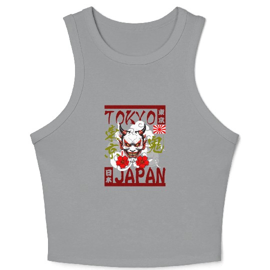 Tokyo Oni Japan Crop Tank Top