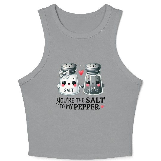 Salt to my Pepper Crop Tank Top