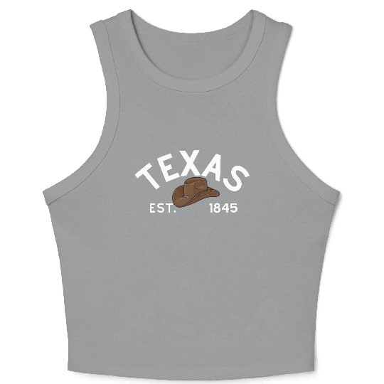 Texas Crop Tank Top