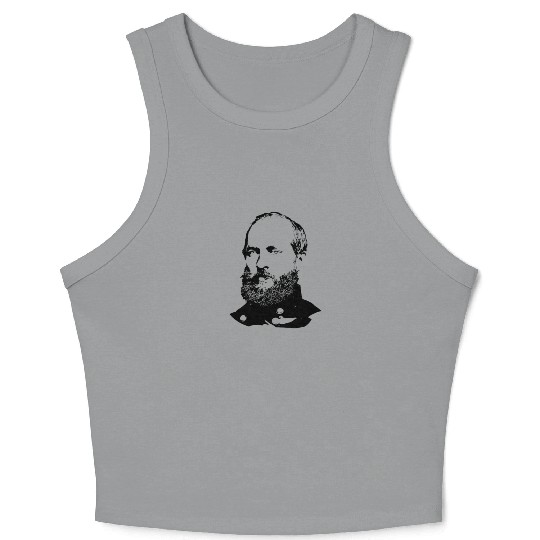 President James Abraham Garfield Crop Tank Top