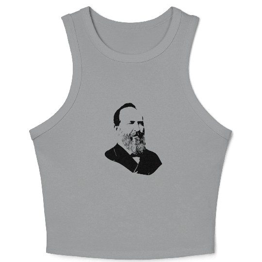 President James Abraham Garfield Crop Tank Top