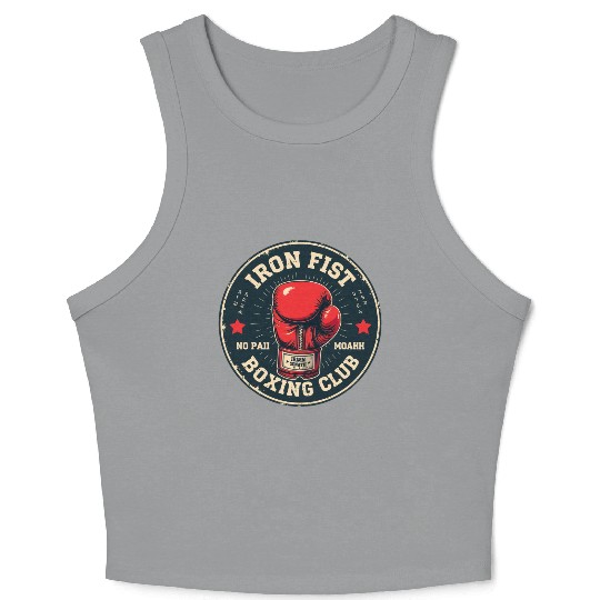 Vintage Boxing Club Training Crop Tank Top