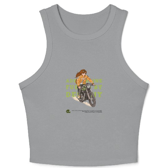 Adrenaline Fueled by Destiny – Anime-Inspired Crop Tank Top