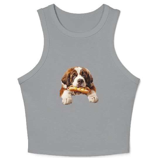 Saint Bernard Crop Tank Top