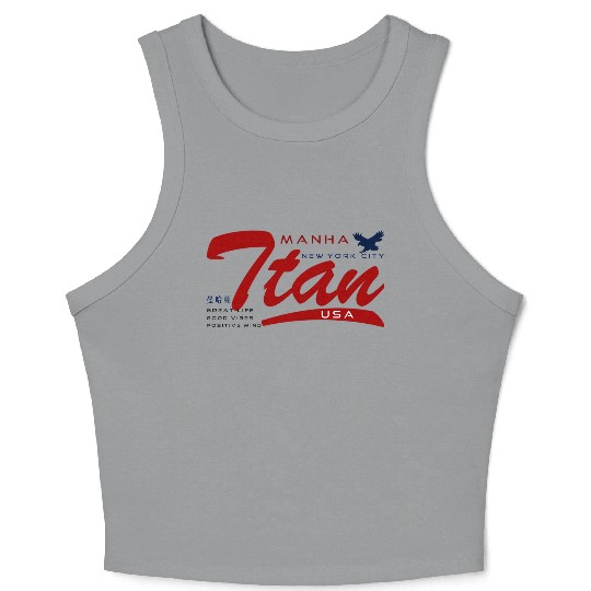 Manhattan Crop Tank Top
