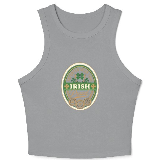Kiss Me Im Irish 2025 Crop Tank Top
