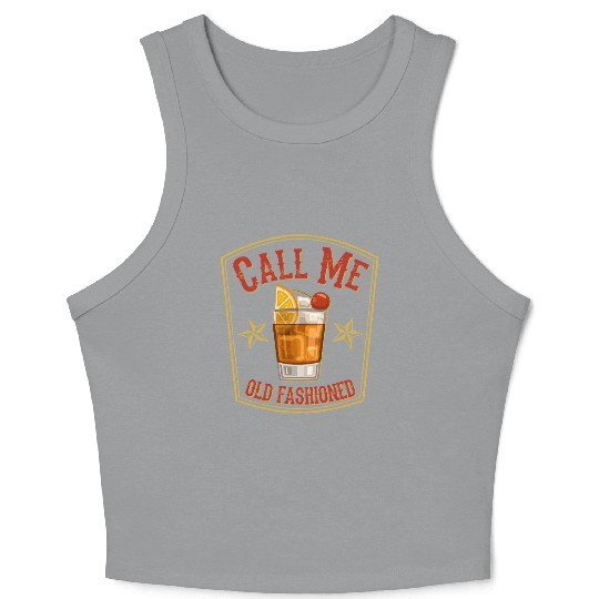 Call Me Old Fashioned Crop Tank Top