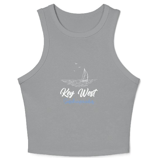 FLORIDA KEYS SEA ADVENTURES IN KEY-WEST Keys Crop Tank Top