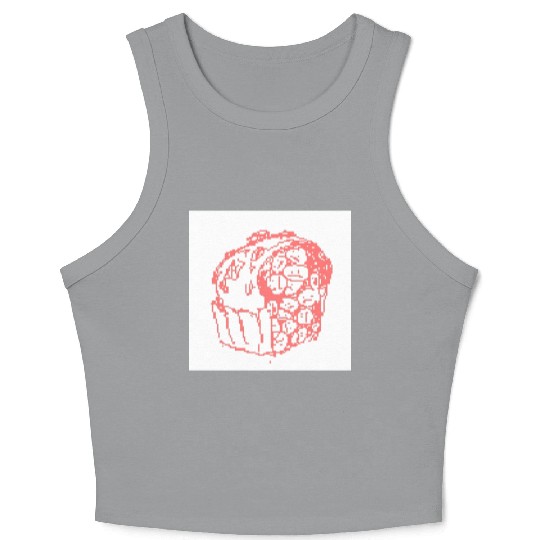 Sketching Sweetness Crop Tank Top