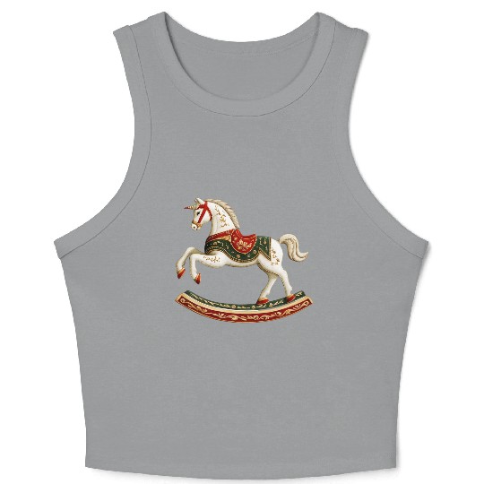 Saints Horse Crop Tank Top