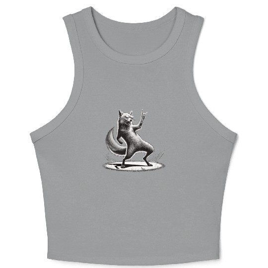Rocking Fox – Wild & Cool Crop Tank Top